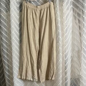 Harris Cotton - 100% linen 4 pocket Elastic Waist Pants